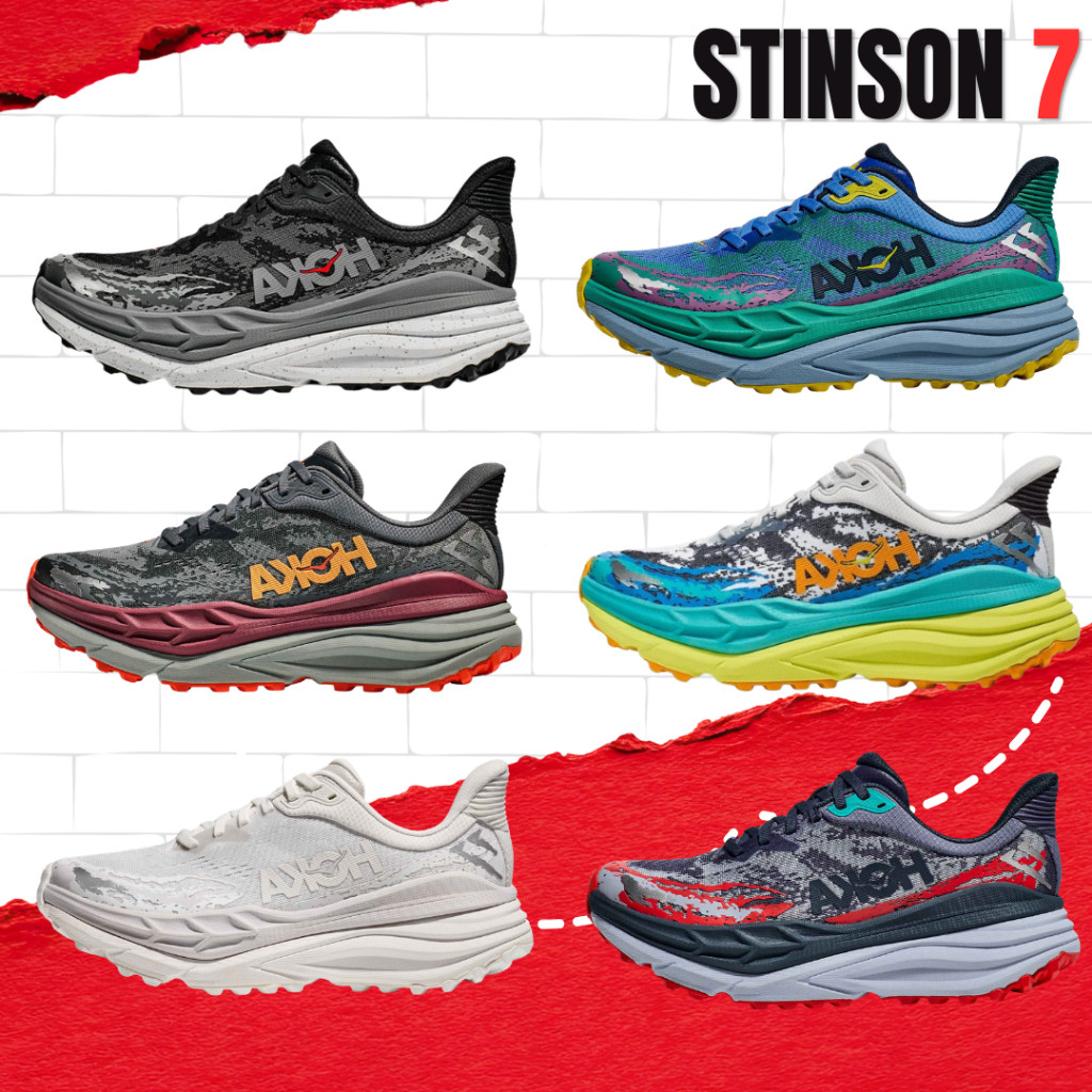 Off-Road Delivery กล่องรองเท้าที่สะดวกสบายมาพร้อมกับประเทศไทยสวมใส่ 7stinson ผลิตภัณฑ์รองเท้าวิ่งน้ําหนักเบารองเท้าวิ่งแต่เพียงผู้เดียวกันลื่น JO7T