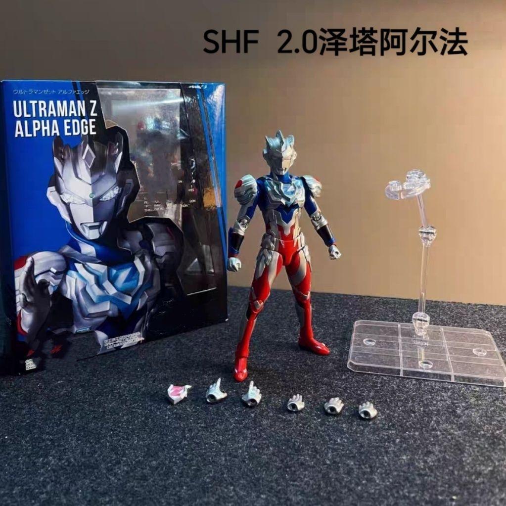 SHF Zeta Alpha Ultraman New Generation Star Alpha Armored Sharp Blade Form Movable