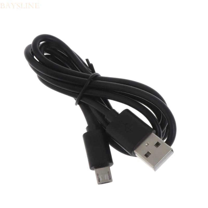 BAYSLI 1M 3 3ft USB to microed USB 8 มม.ขยายเคล็ดลับสายชาร์จสําหรับโทรศัพท์แท็บเล็ต MP3