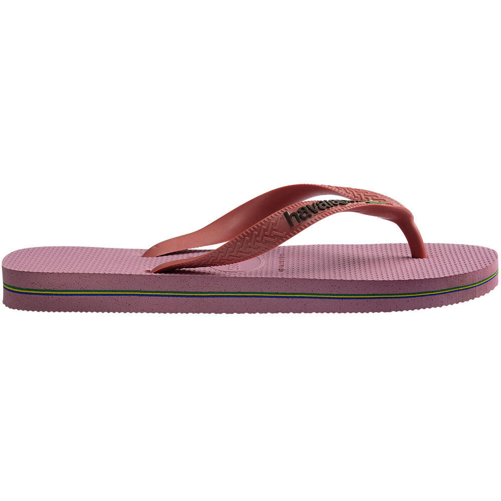 HAVAIANAS شبشب Brasil Logo — وردي — صورة 3