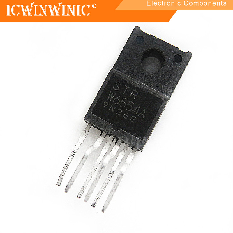 5 ชิ้น STRW6554A STR-W6554A W6554A TO-220F-6 IC วงจรรวม
