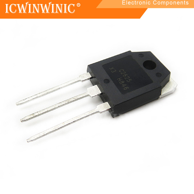 ส่วนประกอบอิเล็กทรอนิกส์ 5 ชิ้น 2SC2625 C2625 TO-3P