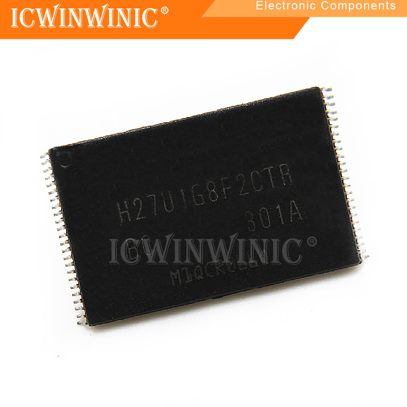 5 ชิ้น H27U1G8F2CTR-BC H27U1G8F2CTR TSOP-48 วงจรรวม IC
