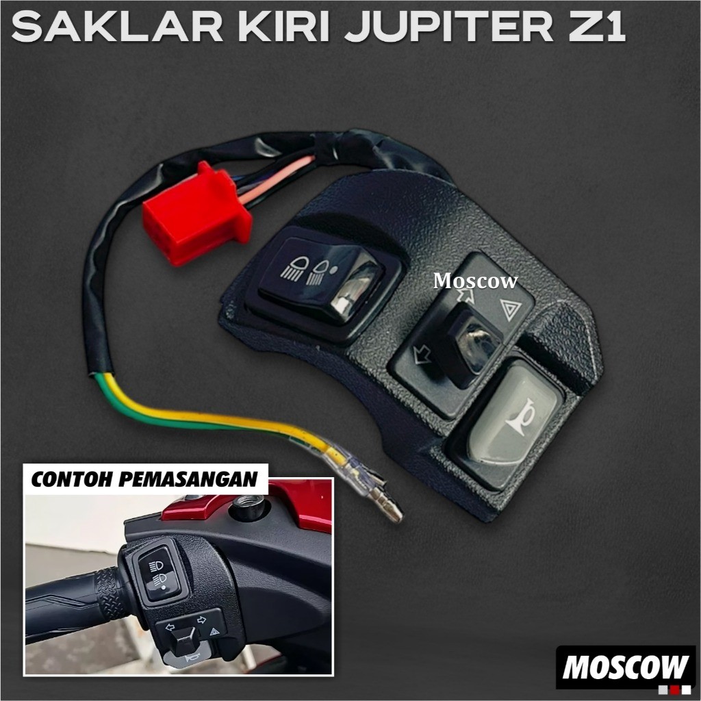 สวิตช์ยึดพื้น JUPITER Z1 JUPITER Z 1 INJECTION SAKALR HAZARD และปิดไฟหน้าสวิตช์ BIX PIW PIW PASS สวิ