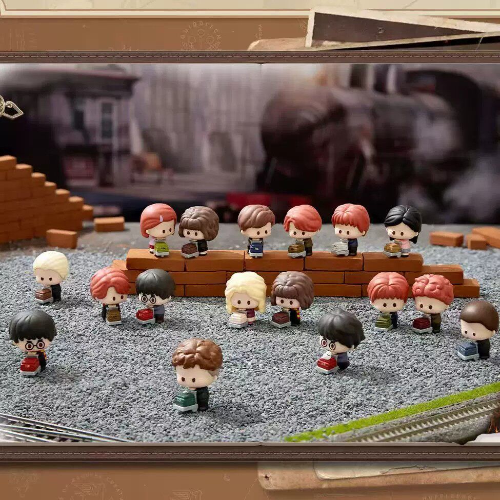 Suplay Hey Faner Harry Potter ครบรอบ 25 ปี Homecoming Season Mini รูปกระเป๋าตาบอดน่ารักเม็ดตกแต่งของขวัญ