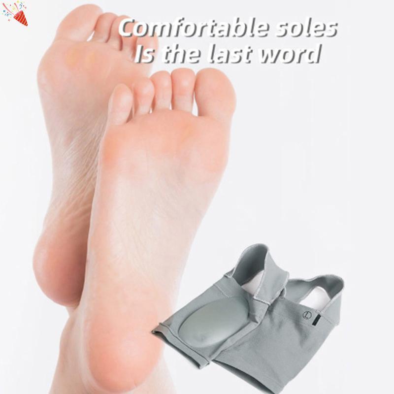 Agth Foot Insoles Arch Support Heel เท้าแบน Fallen Arch Pain ช่วย Plantar Fasciitis Jelly