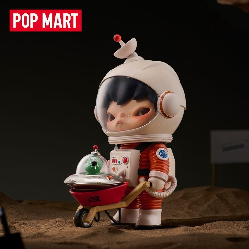P POPMART Hirono Hirono กําลังมองหารูปคนต่างด้าวแฟชั่นอินเทรนด์ของเล่นเครื่องประดับของขวัญ