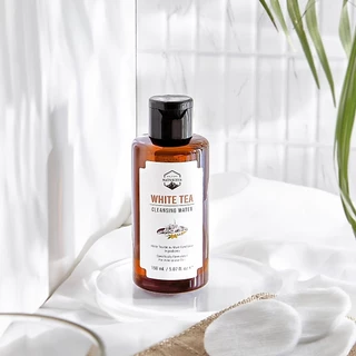 Naturista คลีนซิ่งชาขาว เช็ดเครื่องสำอางอย่างล้ำลึกด้วยเทคโนโลยี Nano Deep Clean™ White Tea Cleansing Water 150ml