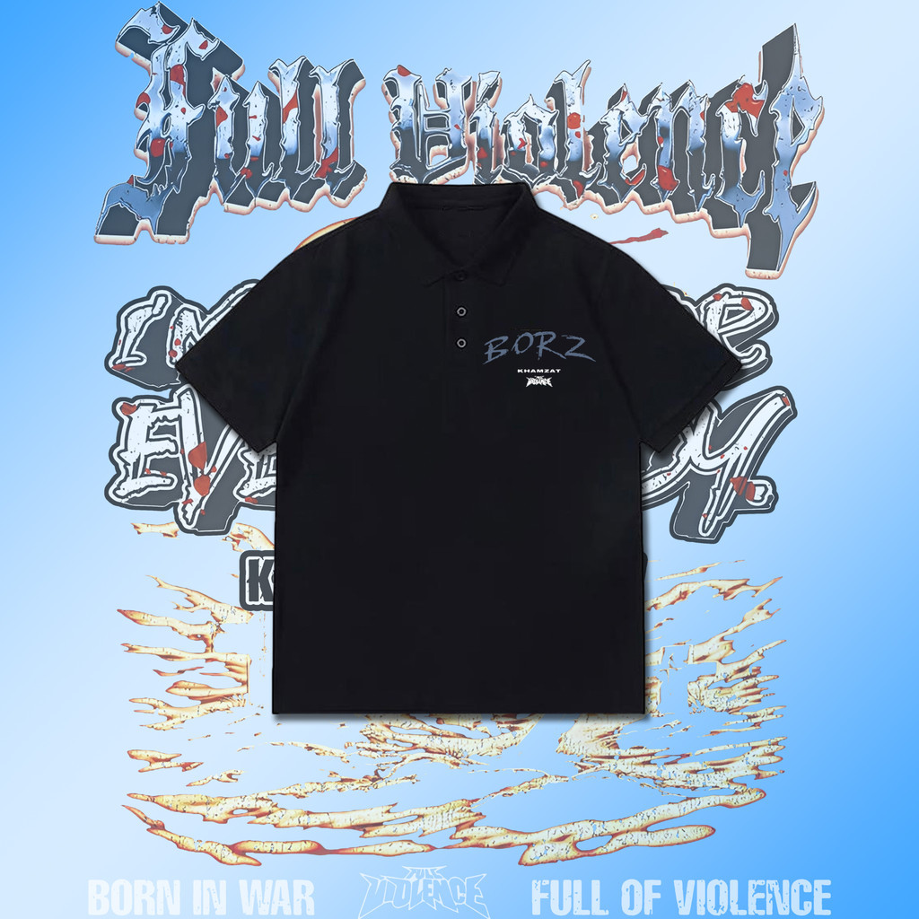 【เสื้อ polo 】Hamzat Chimayev wins UFC 319 Polo Clic T-Shirt Men&Women  ผ้าฝ้าย คอกลม นุ่ม สบาย พิมพ์