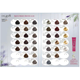 (ลดโค้ดคุ้ม+ส่งฟรี) Dcash MASS ดีแคช มาสเตอร์ ฟลอรัล แมส คัลเลอร์ ครีม Dcash Master Floral Mass Color Cream สีย้อมดีแคช