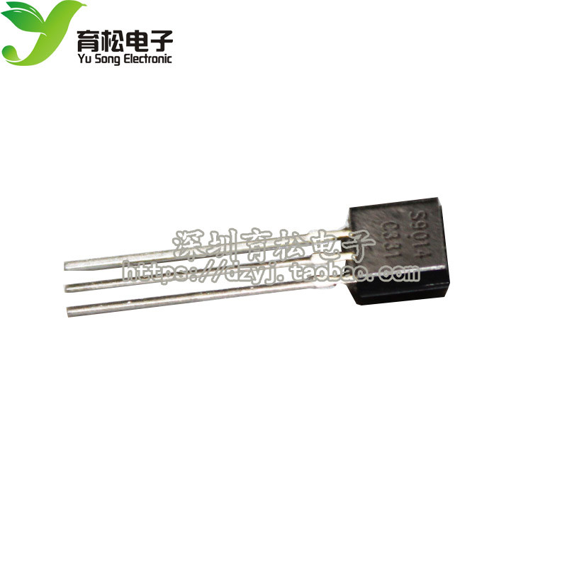 Triode S9014 9014 NPN แพ็คเกจหลอดคริสตัลพลังงานต่ํา TO-92 1,000 ชิ้น