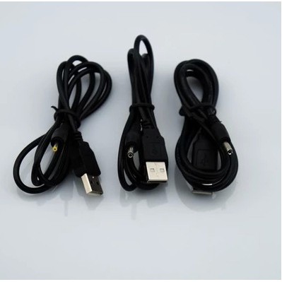 USB to DC3.5mm สายไฟ usb สายไฟสายชาร์จ 5v สายไฟอะแดปเตอร์ความยาวประมาณ 0.6m