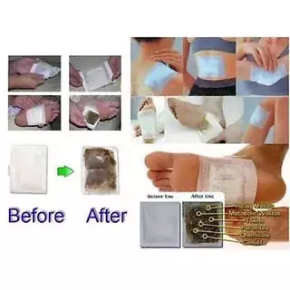iremax mall Kinoki Detox Foot Pad แผ่นแปะเท้าดูดสารพิษ 10 กล่อง