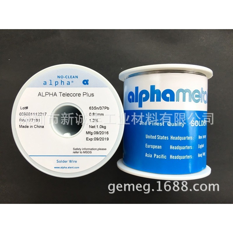 American Love Method Rinse-Free Rosin Core Leaded Solder Wire/Solder Wire 63Sn/Pb37-0.81MM-F1.2