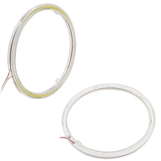 หลอดไฟตัดหมอก COB LED 12V 60-120 มม. อุปกรณ์เสริม สําหรับรถยนต์ รถจักรยานยนต์ 1 ชิ้น