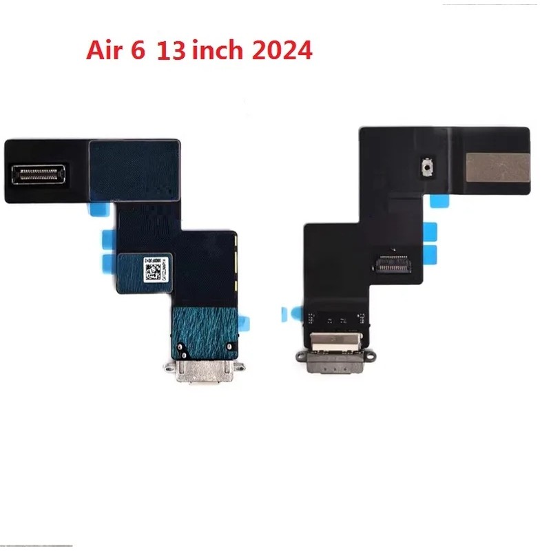 USB ชาร์จพอร์ต Flex สําหรับ iPad Air 6 13 นิ้ว 2024 M2 A2899 Charger ConnectorDock อะไหล่ซ่อม