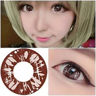 คอนแทคเลนส์ บิ๊กอาย รุ่น Bling/Winky สี Choco มีค่าสายตา (0.00)-(10.00)