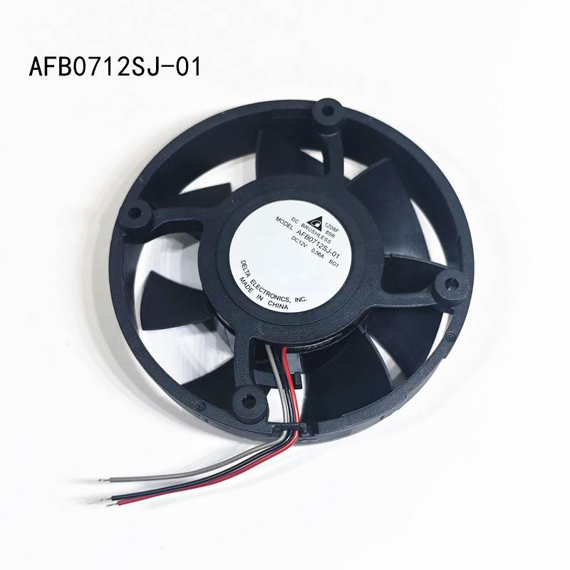 พัดลมระบายความร้อน Original Delta AFB0712SJ-01 7025 7 ซม.12V 0.56A 3 สายรอบอุปกรณ์พัดลมระบายความร้อน