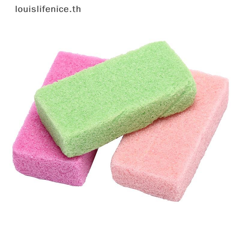 LNTH หินภูเขาไฟฟองน้ํา Exfoliate Foot Care ลบ Hard Dead Skin Feet Rasp HOT