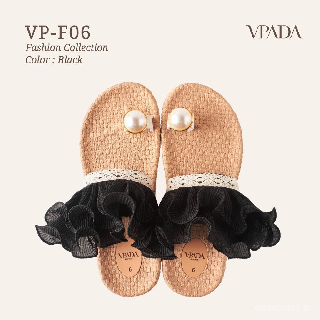 Vpada_Sandals_Vp-F06 รองเท้าแตะชายหาดแบนรองเท้าแตะแฟชั่น
