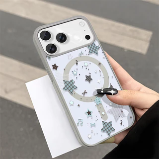 แม่เหล็ก เคสใสกันกระแทก สำหรับ ไอโฟน17Air 11 12 13 14 15 16 17 PROMAX17 16 15Pro16 15 14PLUS8 7Plus XR X XS XSMAX