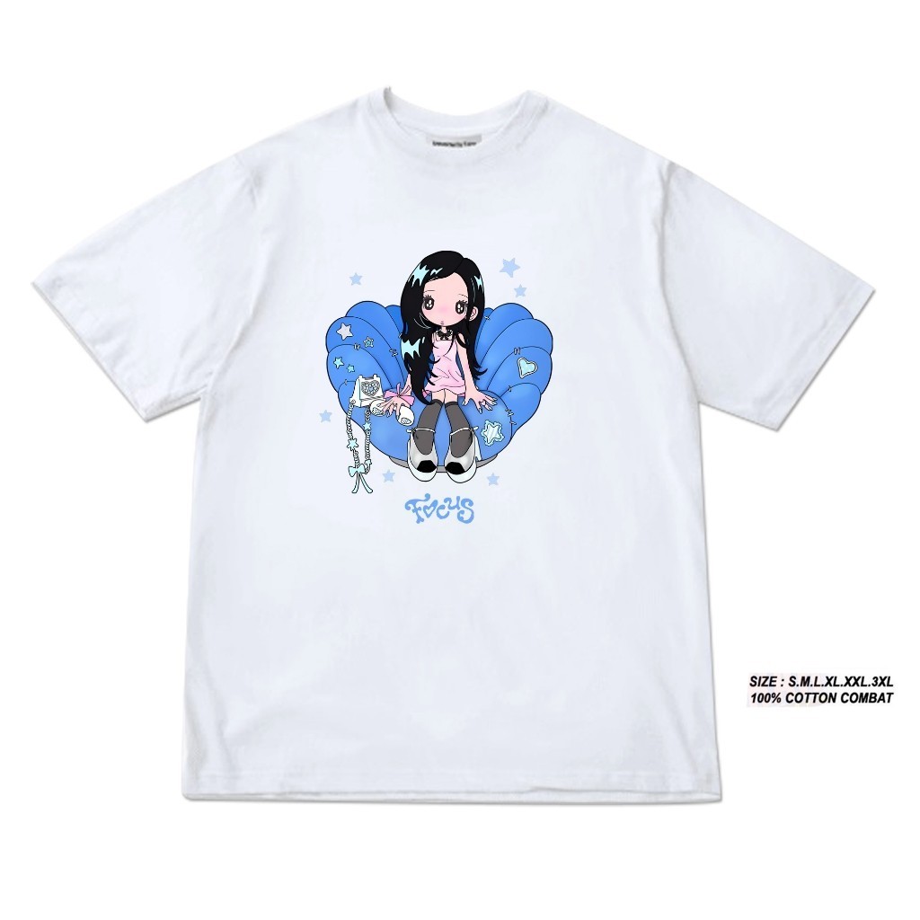 เกาหลี Kpop Hearts2hearts H2h อัลบั้มโฟกัสตัวละครเสื้อยืดพิมพ์ YUHA