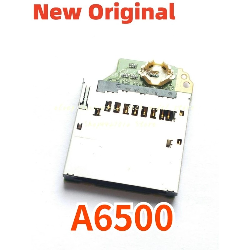 WE ใหม่สําหรับ Sony A6500 SD การ์ดสล็อตบอร์ด A2165964อะไหล่ซ่อมเลนส์ ILCE6500 ILCE-6500 Alpha ILCE 6