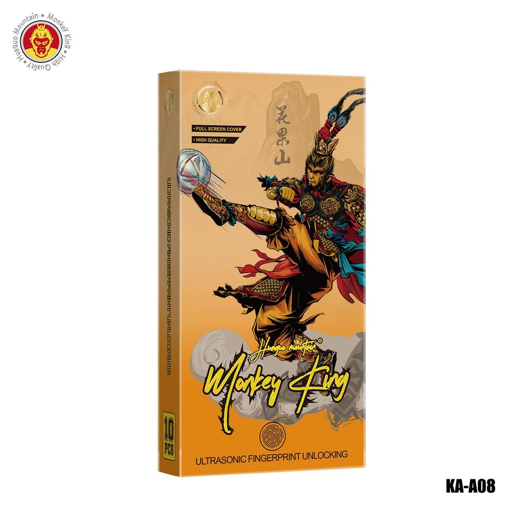KA - A08 1 กล่องกระจกนิรภัย 10 ชิ้น MONKEY KING สําหรับ SAMSUNG S21 S21+ S22 S22+ S23 S23+ S24 S24+ 