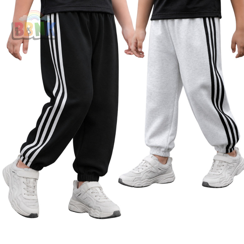 BBKid ️ กางเกงแทรคขายาวผ้าฝ้ายสําหรับเด็ก 6M-6Y Seluar Panjang ZX001
