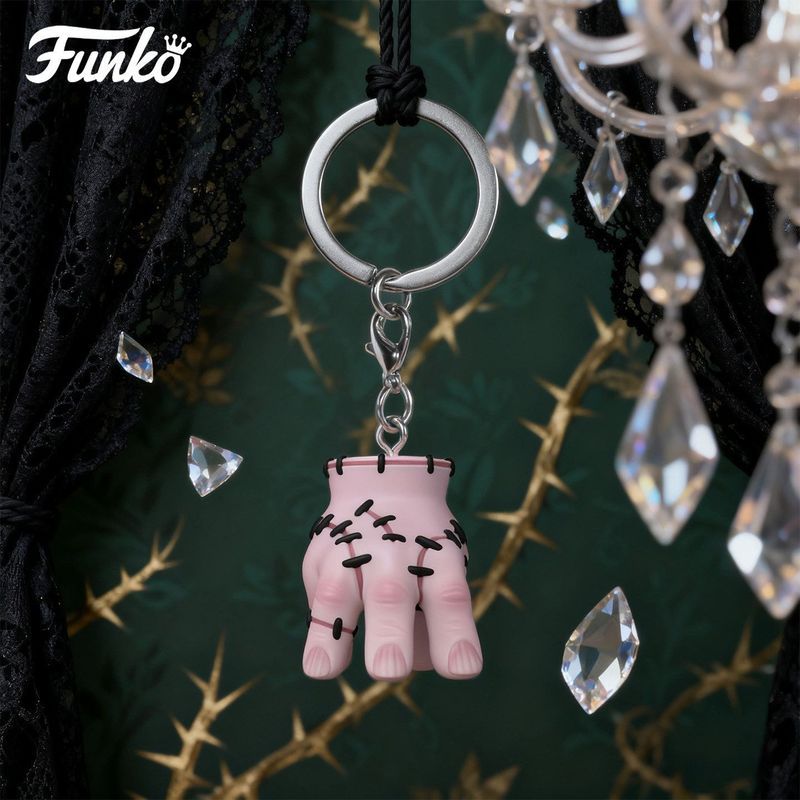 [Funko] Funko POP Wednesday Adams พวงกุญแจจี้สินค้า Hand-Made ตกแต่งตุ๊กตาของขวัญ