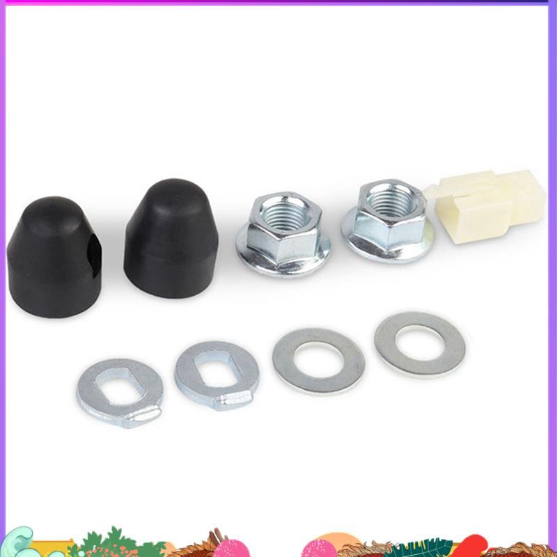 Super E-Bike ไฟฟ้าจักรยาน Hub Motor Axle Lock Nut /Lock Washer /Spacer /Nut Cover พร้อมเพลา 12 มม.