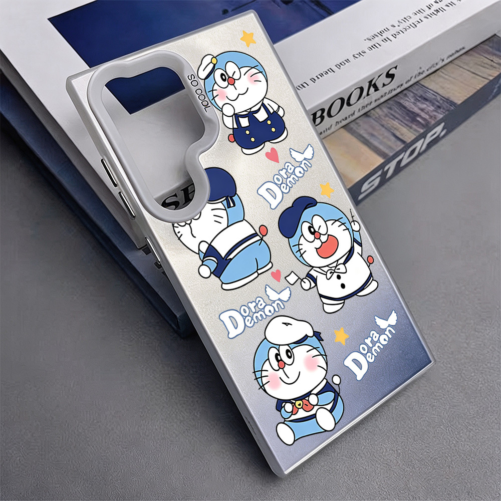 Samsung Doraemon Demon Matte Case สําหรับ Samsung Galaxy S25 UltraA56A17A06A03s
