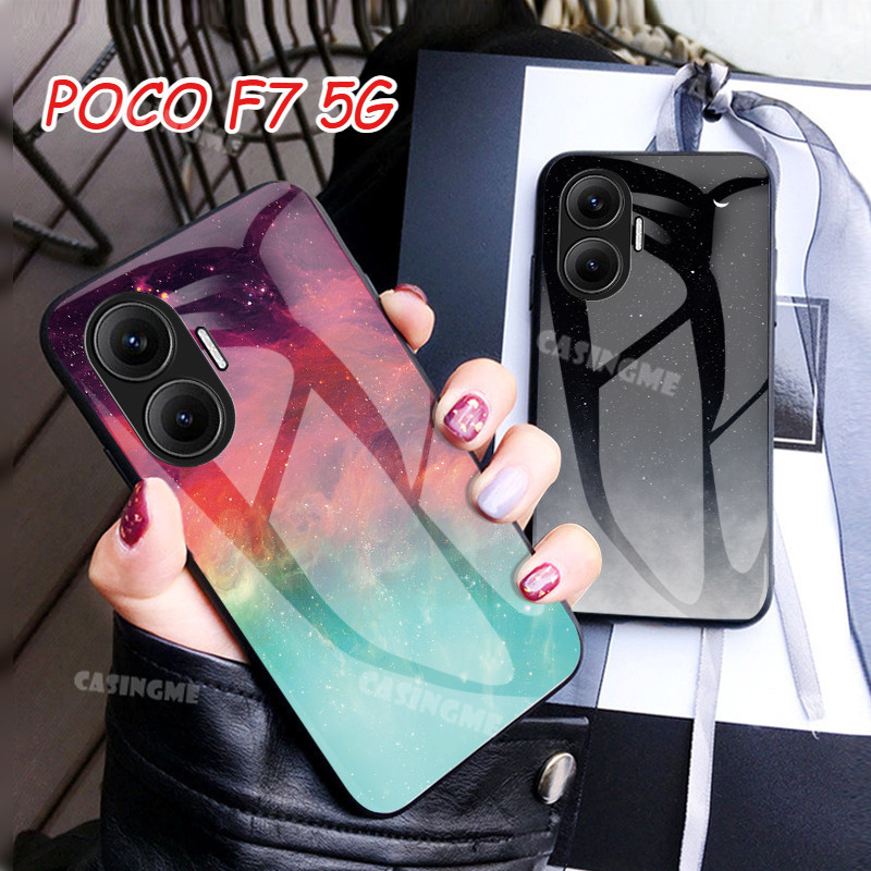 สําหรับ POCO F7 5G 2025 กระจกนิรภัยเคสโทรศัพท์สําหรับ Redmi PocoF7 Poco F7 7F F 7 F7Poco 4G 5G 2025 
