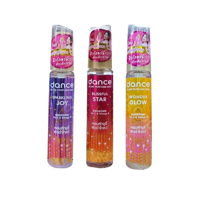 Thailand Local Dance Perfume blissful star กลิ่นต่างๆ Deodorant Mist กลิ่นหอมติดทนนานแบบพกพา