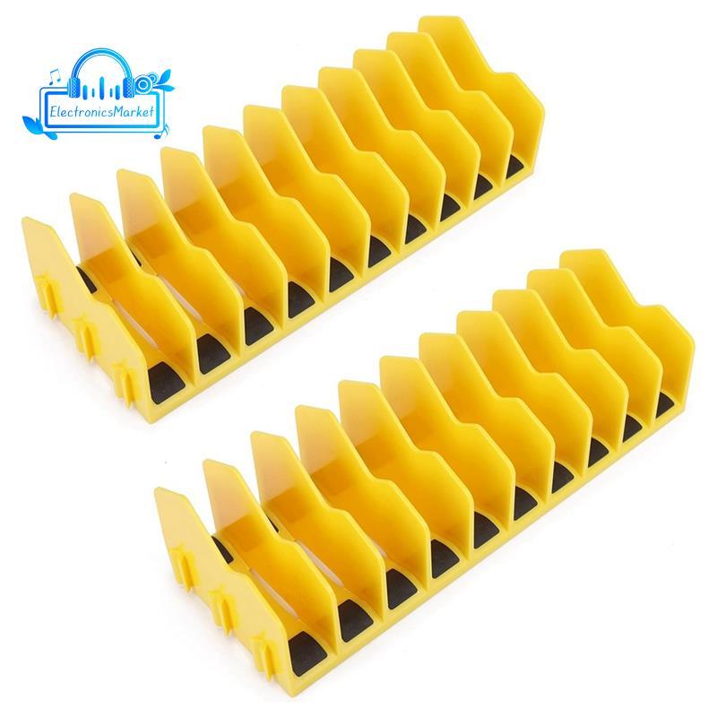 [Promete E]Plier Organizer Rack,10Slot Plier Cutters Organizer Rack พร้อมฐานกันลื่น,เครื่องมือ,เครื่