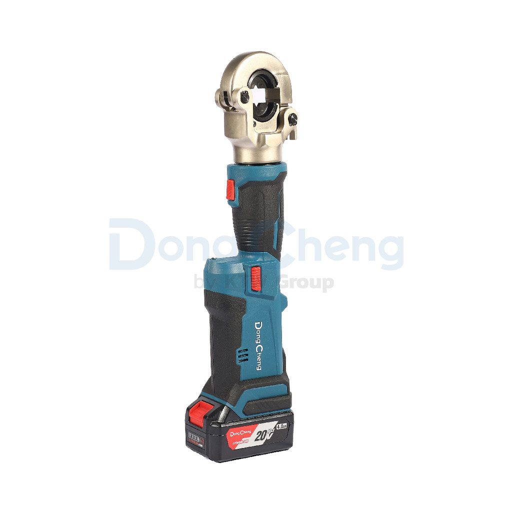 DONG CHENG DCYH02-300 เครื่องย้ำสายไฟ 10-300 มม. 20 โวลต์ ระยะการย้ำ 17 มม. แรงการย้ำสูงสุด 60 kN รว