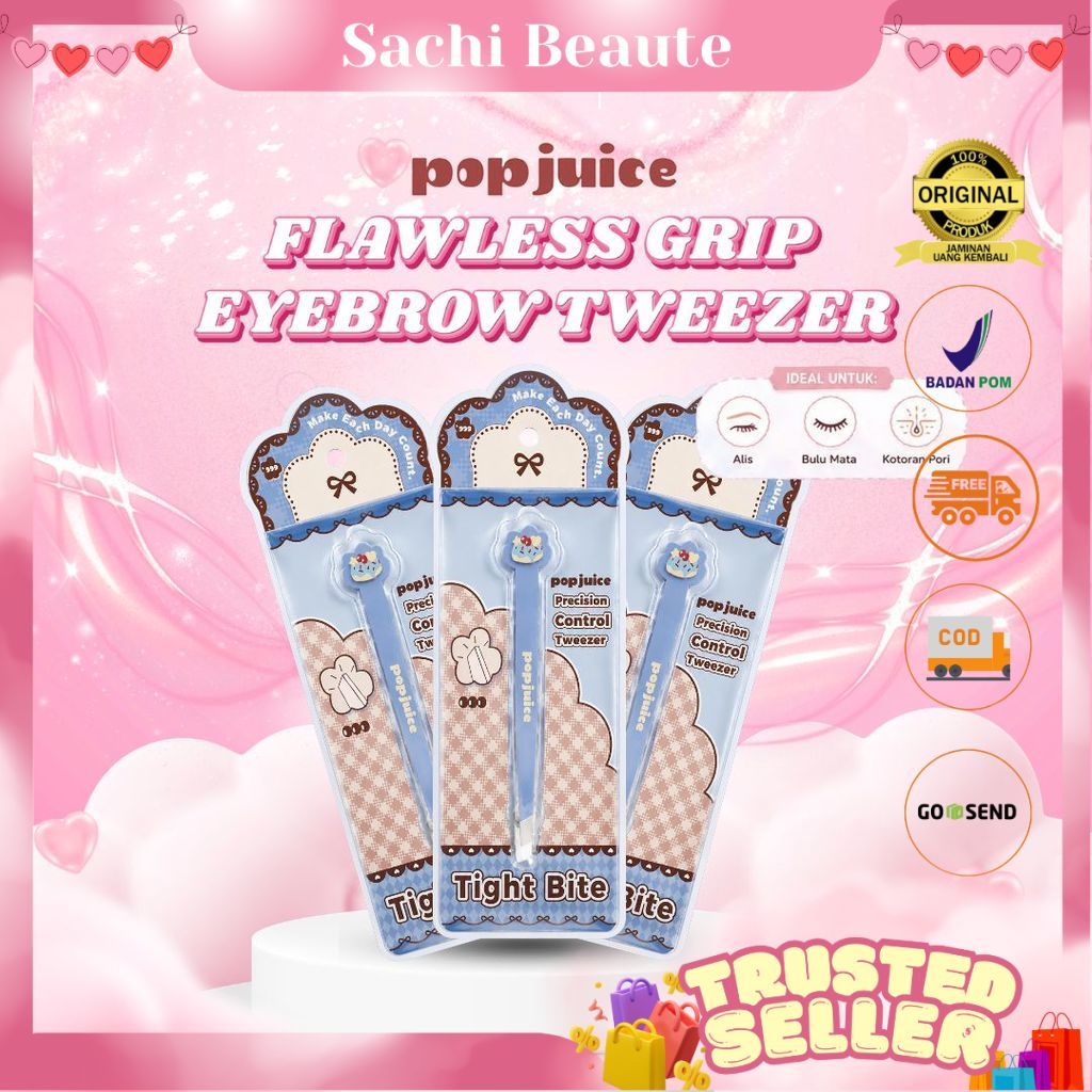 POPJUICE Flawless Grip Eyebrow Tweezer