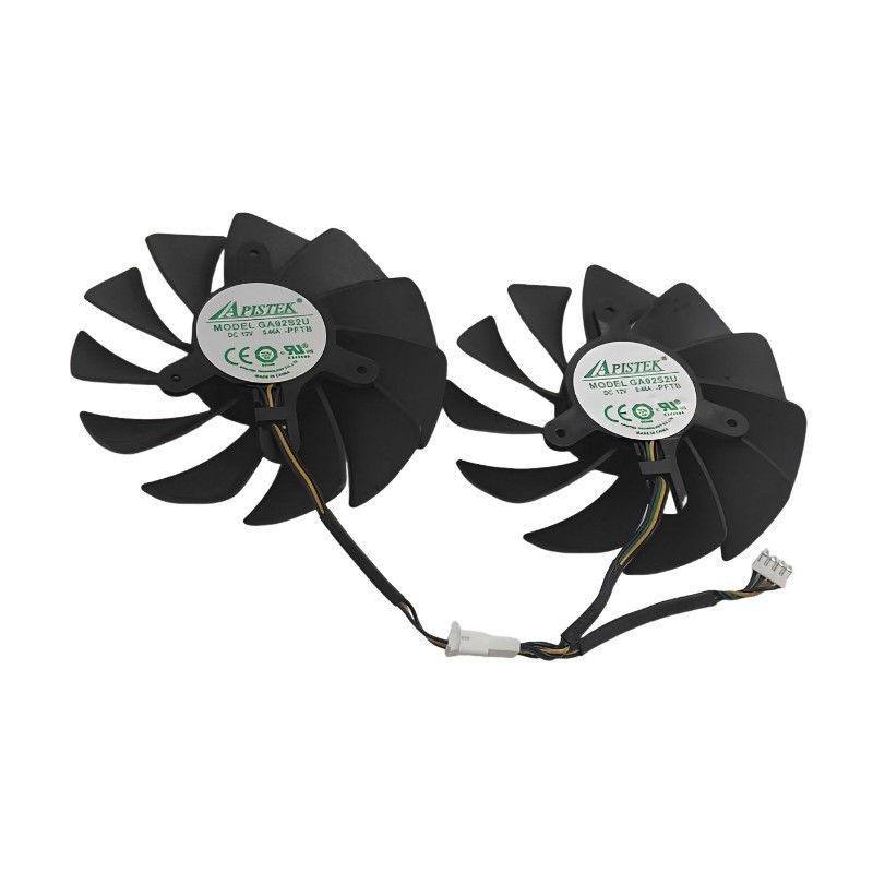 เหมาะสําหรับ ZOTAC ZOTAC GeForce RTX 2060/GTX 1660 AMP พัดลมการ์ดกราฟิก GA92A2H