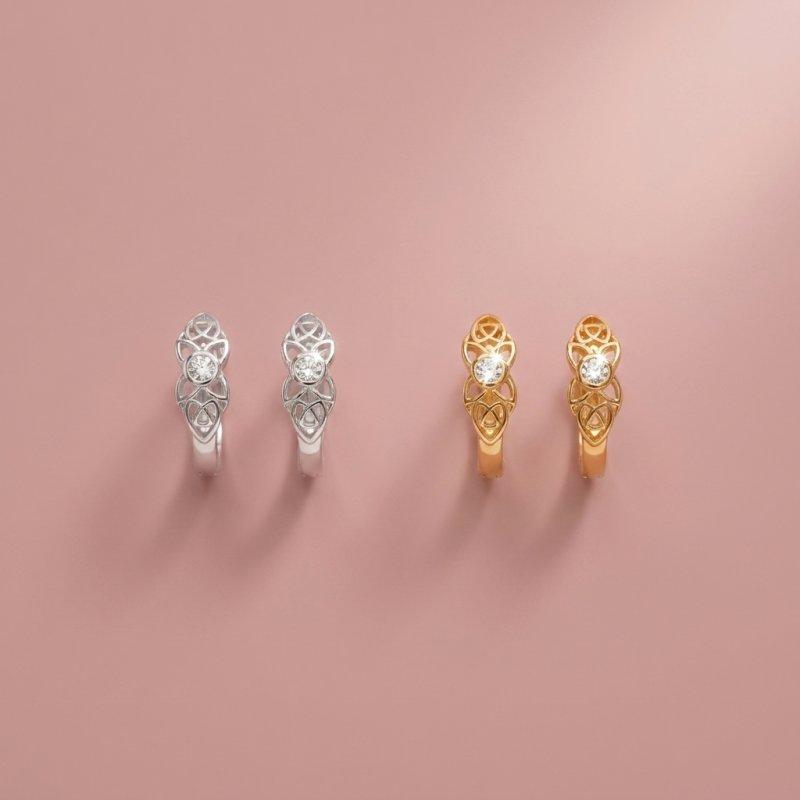 Callista Earrings ต่างหูเงินแท้ S925 [MERCELO]