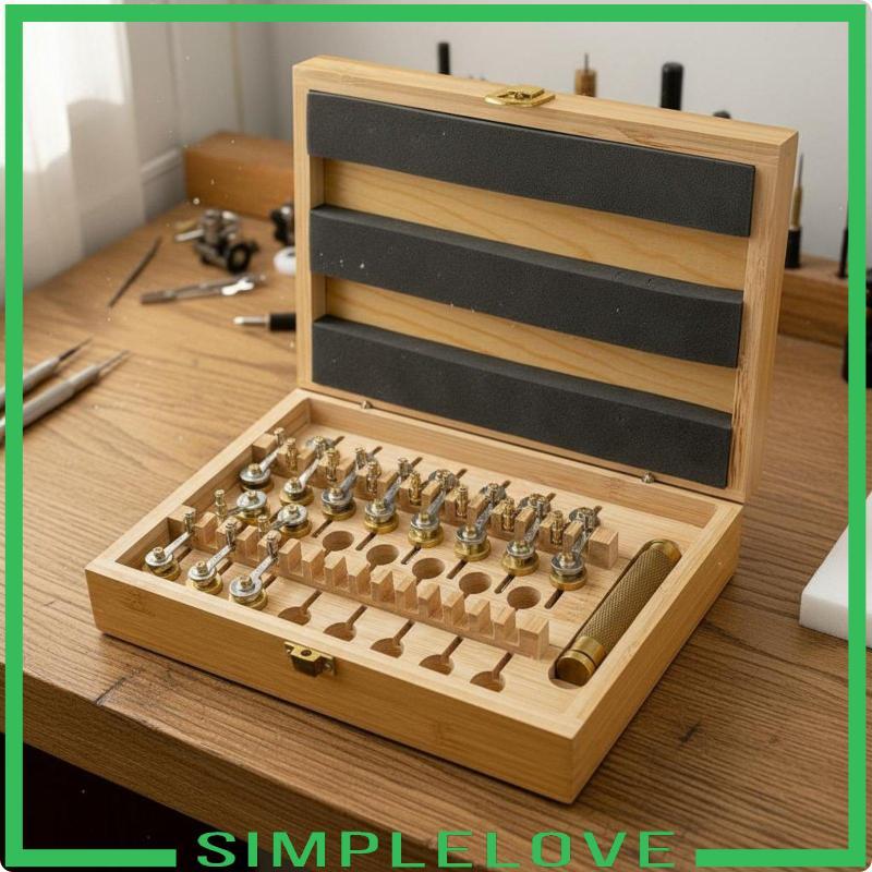 [เรียบง่าย] Watch Spring Winder ชุดเครื่องมือสปริงหลักครบชุดสําหรับการซ่อมแซมการเคลื่อนไหวนาฬิกากลไก