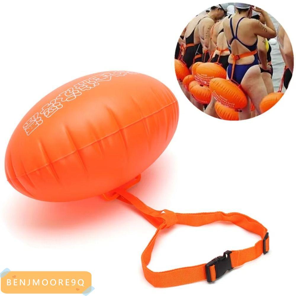 BENJMOORE9Q Safety Swim Buoy, PVC Inflatable Swim Float,Reusable Soft 5 สี Life Buoy Pool & Accessor
