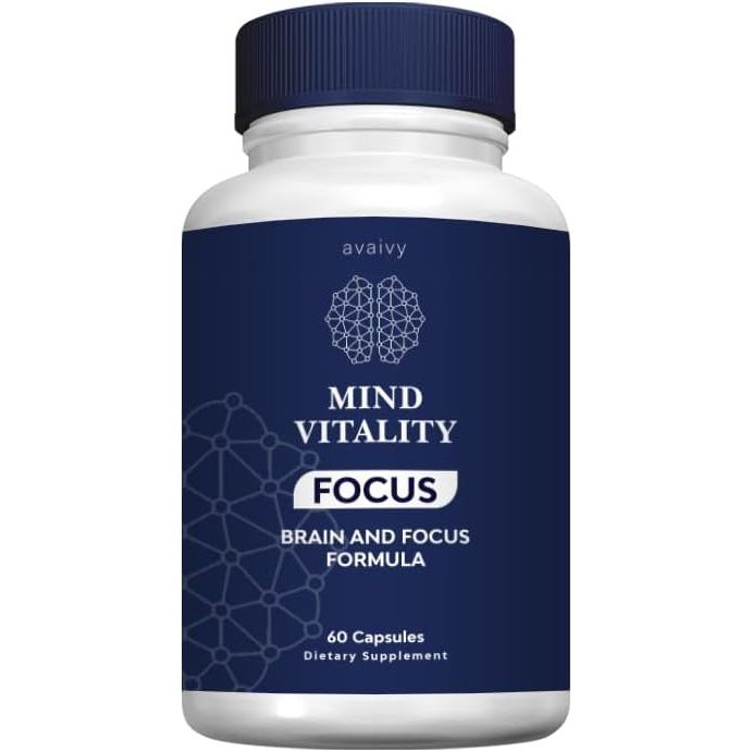 Avaivy Mind Vitality - Mind Vitality Brain Capsules (เดี่ยว 60 แคปซูล)