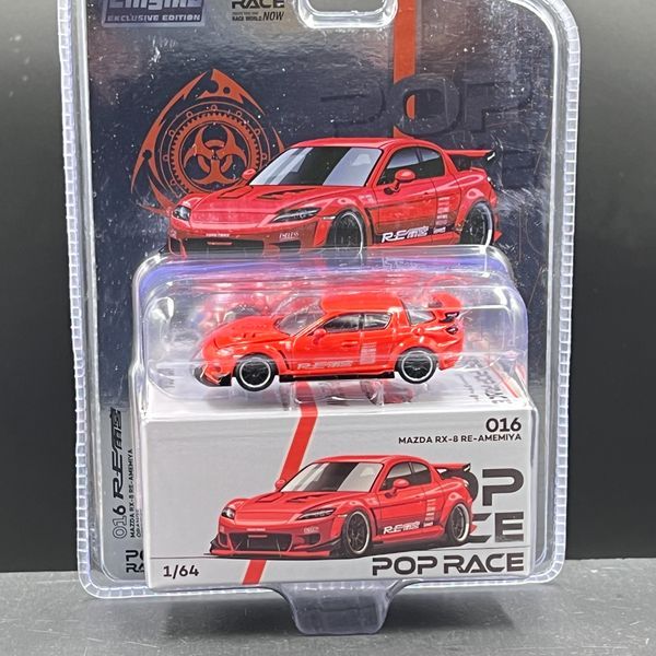 POPRACE 1:64
MAZDA RX-8 RE-AMEMIYA (Red Color)