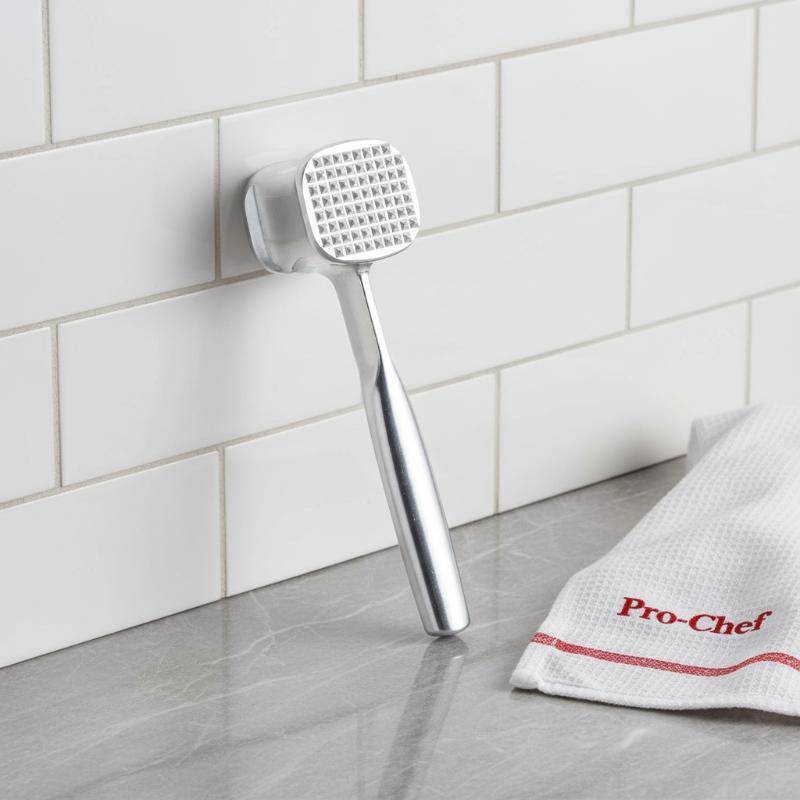 KNMSA] Duty Mallet เนื้อเฟอร์นิเจอร์เหล็กสองด้าน Tenderizer เครื่องมือสําหรับสเต็ก Chien หมูปลาและ V