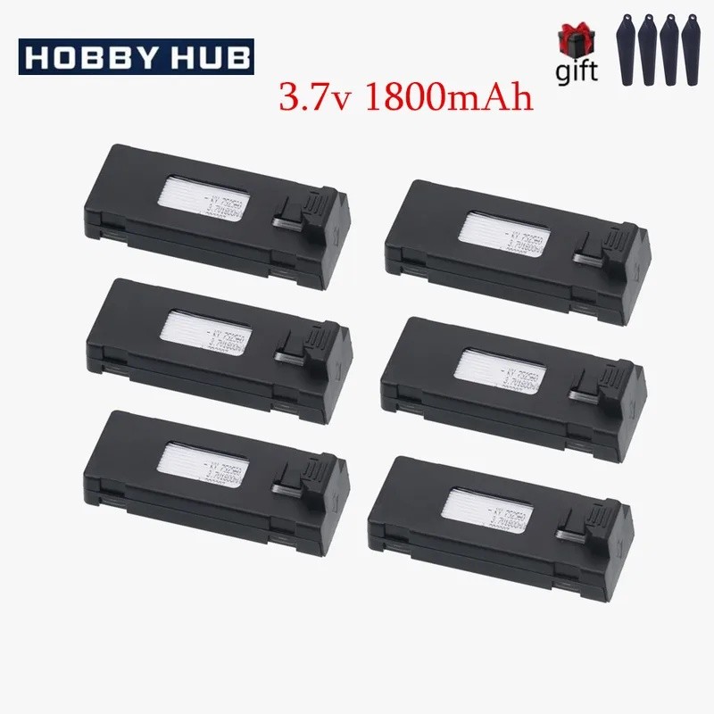 3.7V 1800mAh RC Drone แบตเตอรี่ Stable UAV แบตเตอรี่สําหรับ E88 E88PRO E88MAX E525 E99 E99PRO P1 P5P