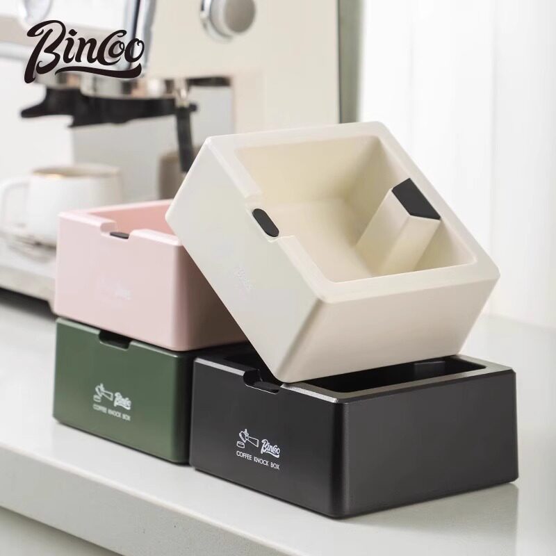 Bincoo Square Powder Grounds Box Coffee Knock Grounds Barrel Bar Coffee Appliances Coffee Machine Ma