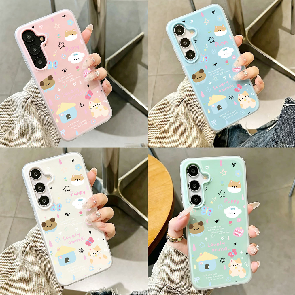 เคสโทรศัพท์ 2in1 เคสเยลลี่ For Samsung A07 4G A07 5G A27 A37 A57 A06 A16 A26 A36 A56 S26Ultra S25Ult