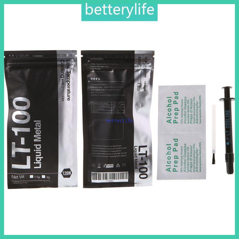BTF LT-100 จาระบีนําความร้อนโลหะเหลวสําหรับ CPU GPU Cooling Liquid