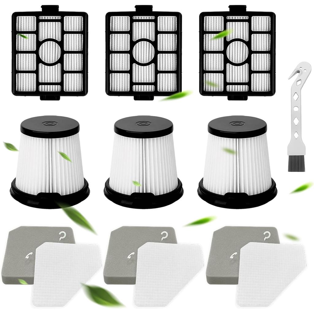 BU3521 BU3120 HEPA Filter Replacement สําหรับ: Shark BU3523 BU3120 BU3521 ทําความสะอาดน้ําหนักเบาไร้