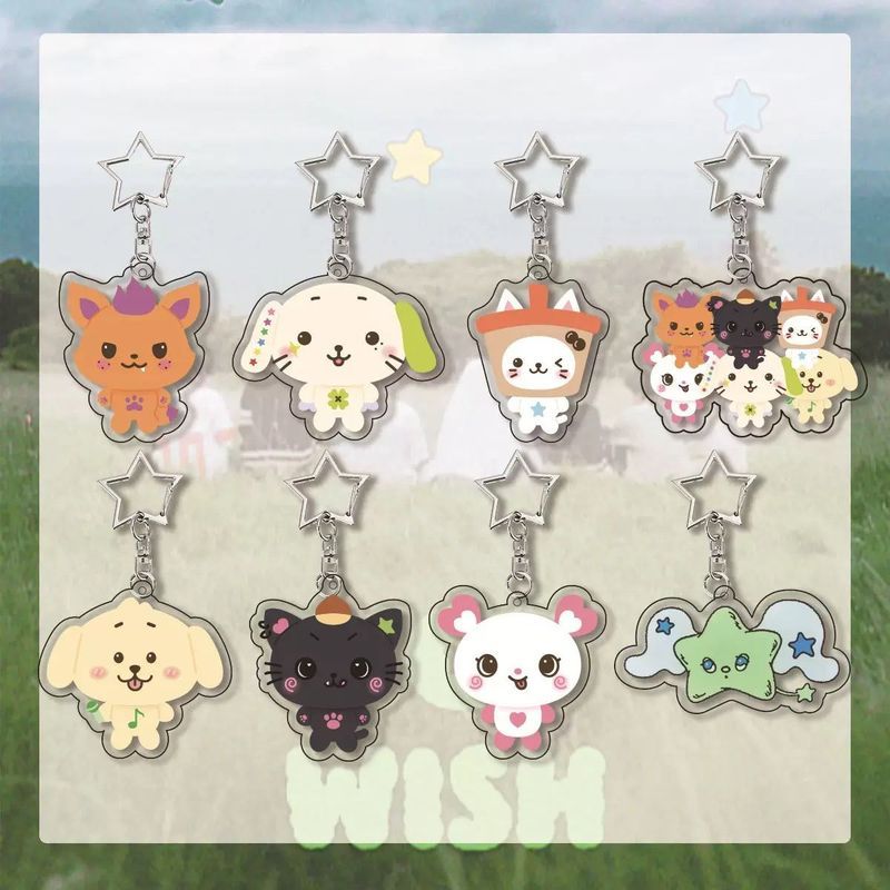 【พร้อมส่ง】nct wish doll NCT Keychain Series Johnny,SOM-MOONG-CHILL Yuta,Doyoung,Jungwoo,Mark,Haechan